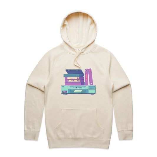 Get a Movie On - Unisex Hoodie (+QR)- Cool Graphic T-Shirts- Retro T-Shirts - Nostalgia Threads