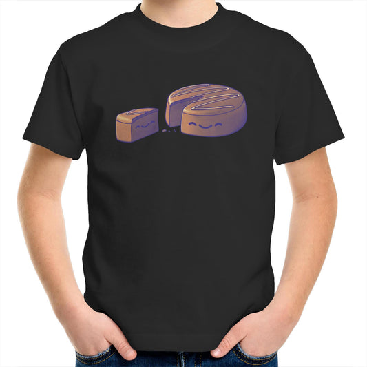 For Old Times' Cake - Kids Tee- Cool Graphic T-Shirts- Retro T-Shirts - Nostalgia Threads