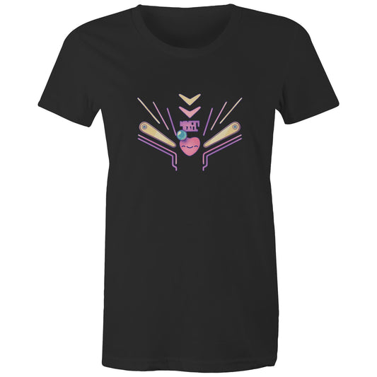 By the Pin of your Teeth - Women's Tee- Cool Graphic T-Shirts- Retro T-Shirts - Nostalgia Threads