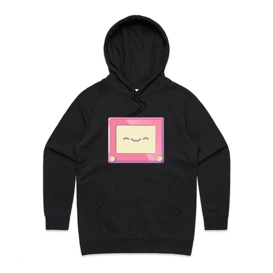 The Home Sketch - Women's Hoodie- Cool Graphic T-Shirts- Retro T-Shirts - Nostalgia Threads