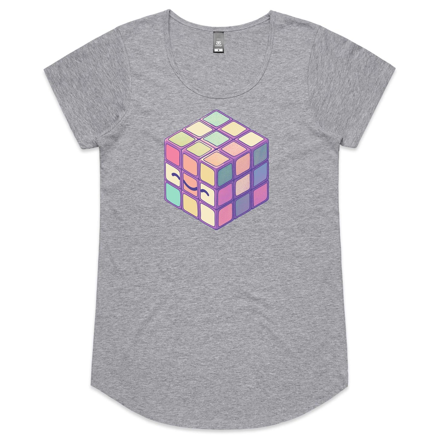 The Shaped Crusader - Women's Scoop Tee- Cool Graphic T-Shirts- Retro T-Shirts - Nostalgia Threads