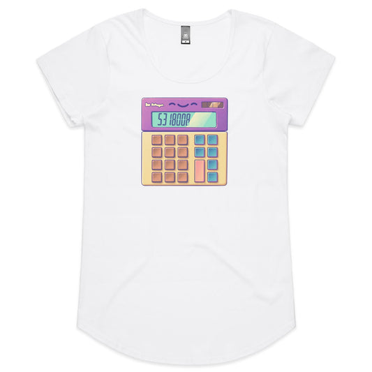 Mature & Simple - Women's Scoop Tee- Cool Graphic T-Shirts- Retro T-Shirts - Nostalgia Threads