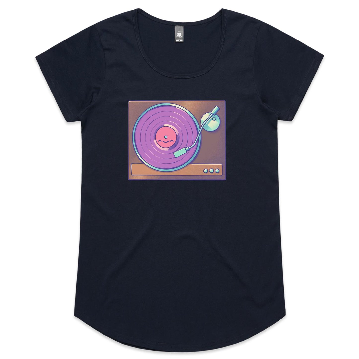 Vinyl Resting Place - Women's Scoop Tee