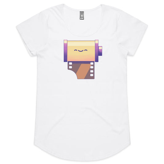 How am I Exposed to Live Without You - Women's Scoop Tee- Cool Graphic T-Shirts- Retro T-Shirts - Nostalgia Threads