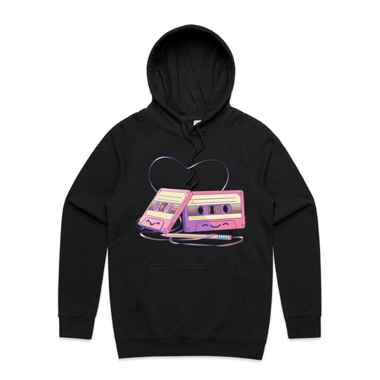 The Tape of Things to Come - Unisex Hoodie- Cool Graphic T-Shirts- Retro T-Shirts - Nostalgia Threads