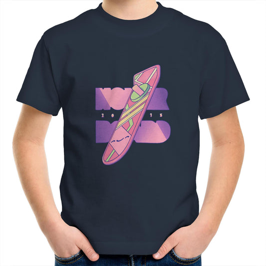 Time to say McFly - Kids Tee- Cool Graphic T-Shirts- Retro T-Shirts - Nostalgia Threads