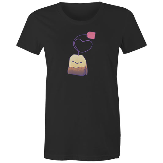 Footloose & Fancy Tea - Women's Organic Tee- Cool Graphic T-Shirts- Retro T-Shirts - Nostalgia Threads