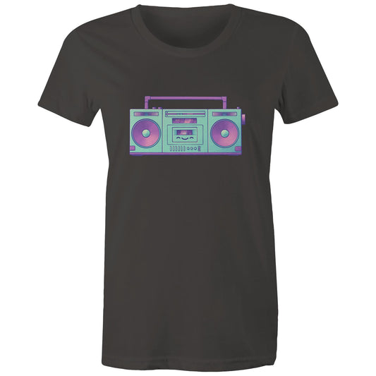Orlando Boom - Women's Tee- Cool Graphic T-Shirts- Retro T-Shirts - Nostalgia Threads
