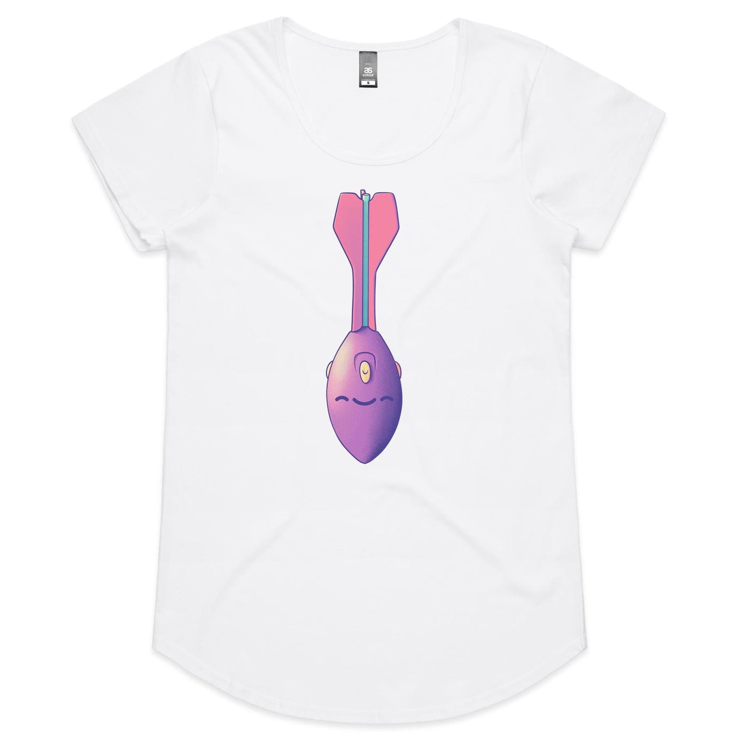 Throw Out on a Limb - Women's Scoop Tee