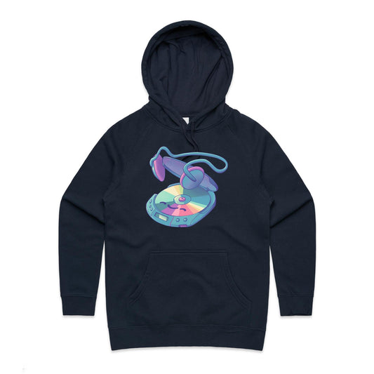 Going for a Disc Walk - Women's Hoodie- Cool Graphic T-Shirts- Retro T-Shirts - Nostalgia Threads
