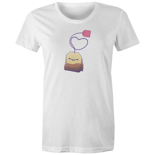 Footloose & Fancy Tea - Women's Organic Tee- Cool Graphic T-Shirts- Retro T-Shirts - Nostalgia Threads