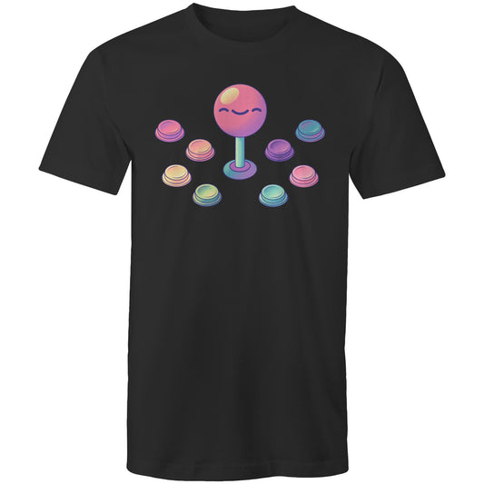 Be Arcade, Be Very Arcade - Men's Tee- Cool Graphic T-Shirts- Retro T-Shirts - Nostalgia Threads