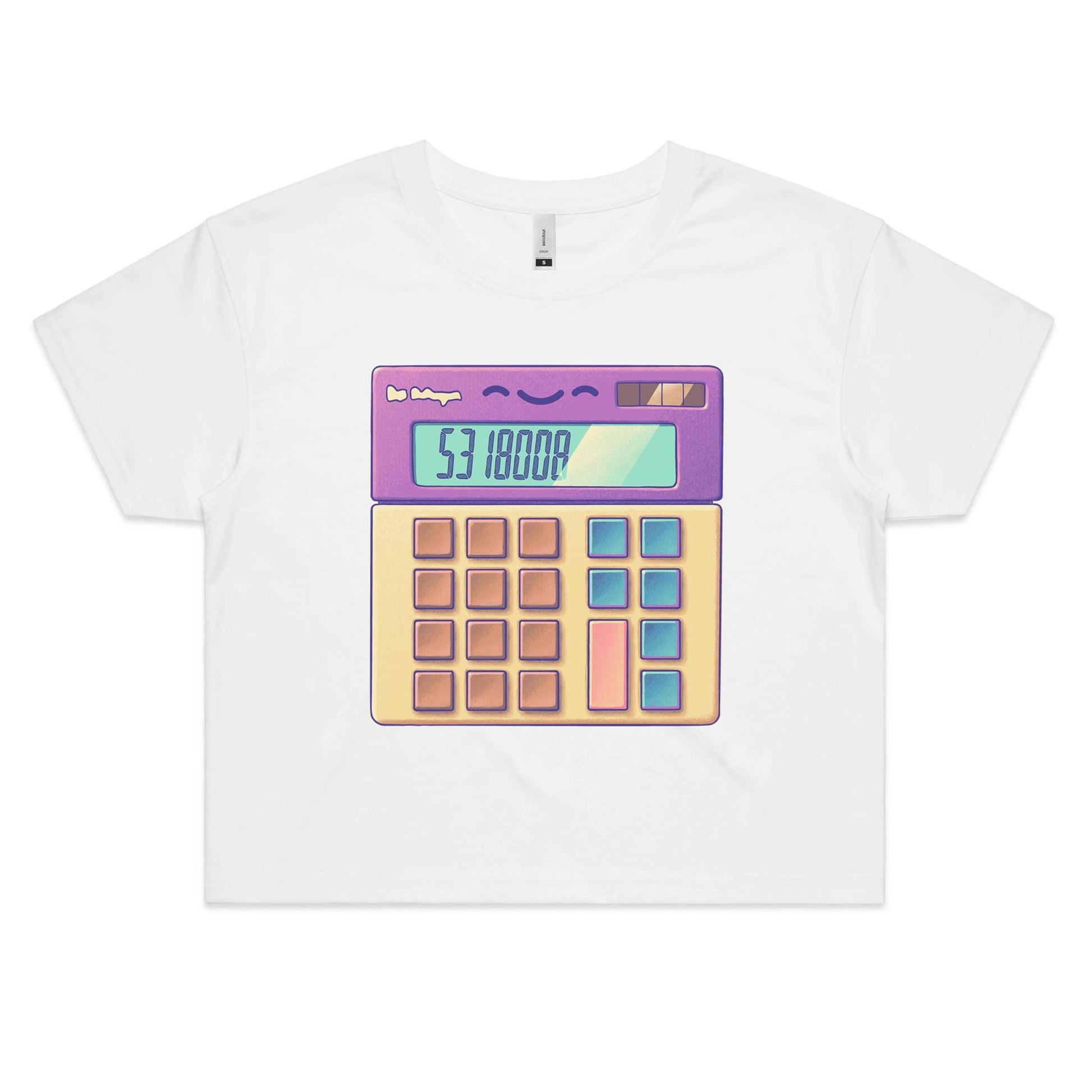 Mature & Simple - Women's Crop Tee- Cool Graphic T-Shirts- Retro T-Shirts - Nostalgia Threads