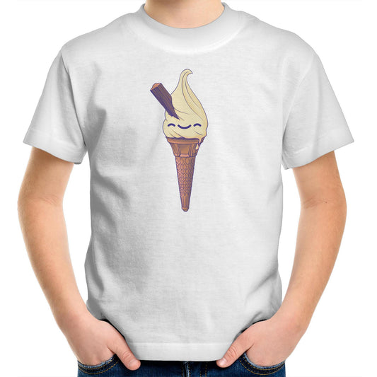 Hold the Cone - Kids Tee- Cool Graphic T-Shirts- Retro T-Shirts - Nostalgia Threads