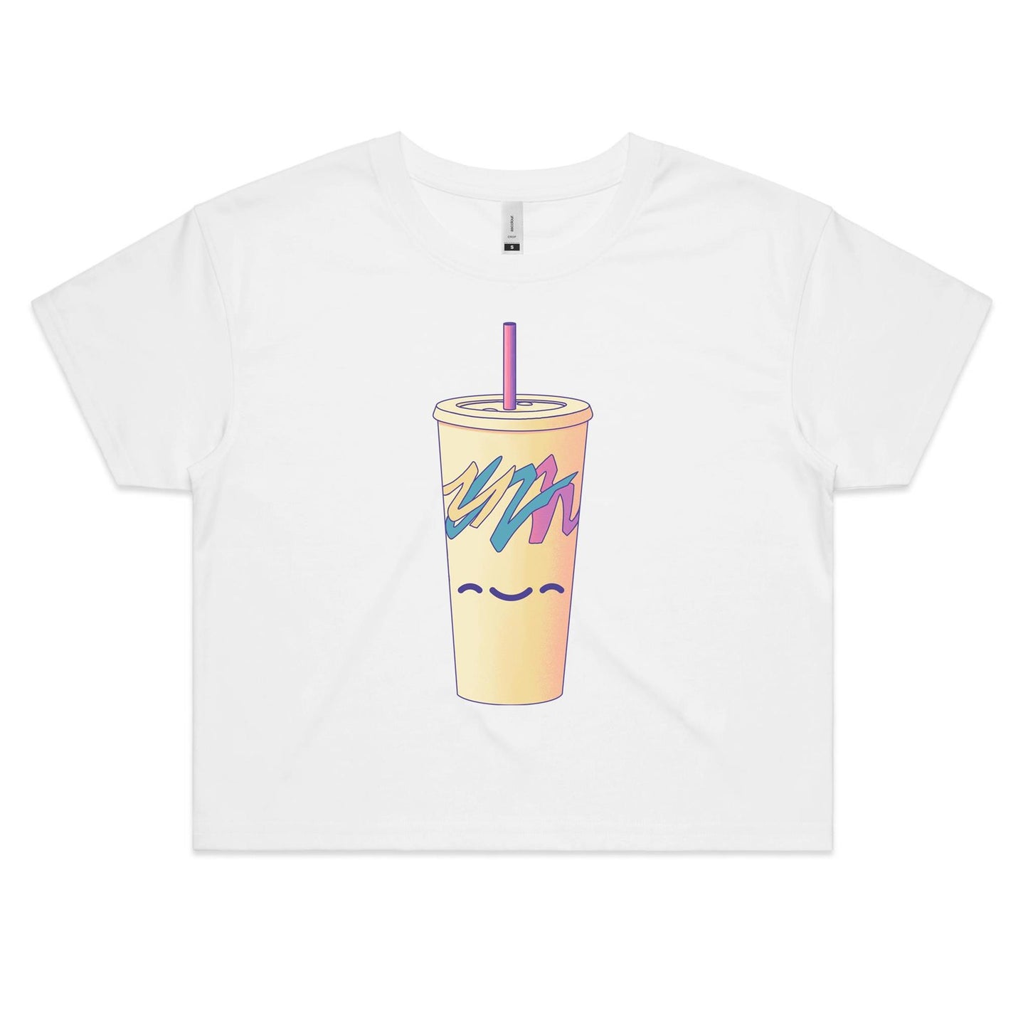 Running Cup That Hill - Women's Crop Tee