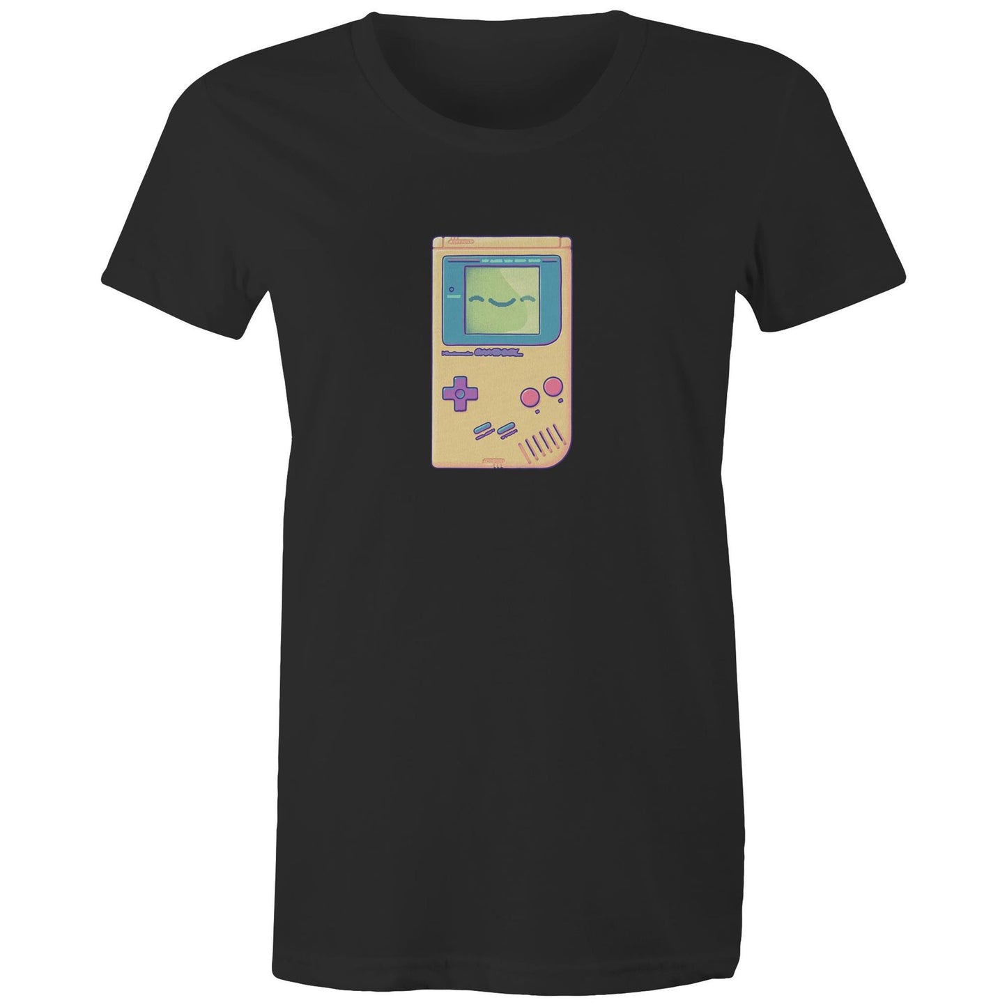 update alt-text with template Glad you Game - Women's Organic Tee- Cool Graphic T-Shirts- Retro T-Shirts - Nostalgia Threads