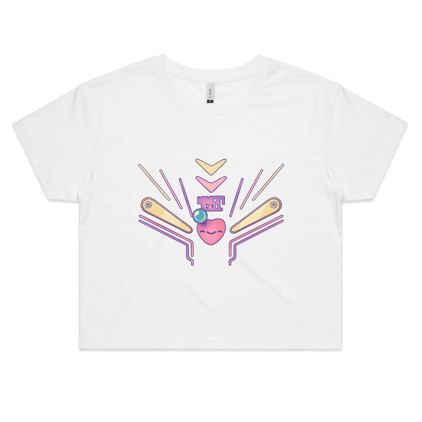 By the Pin of your Teeth - Women's Crop Tee