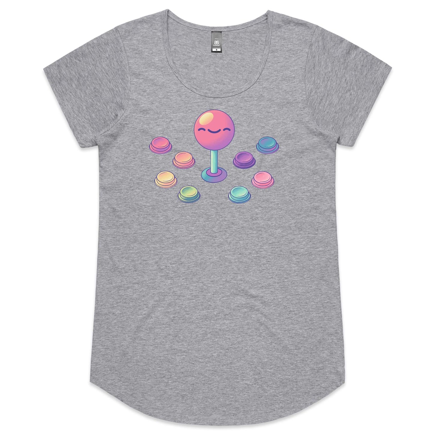 Be Arcade, Be Very Arcade - Women's Scoop Tee