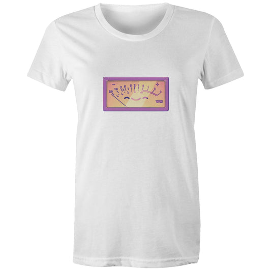 Sonic Relief - Women's Organic Tee- Cool Graphic T-Shirts- Retro T-Shirts - Nostalgia Threads