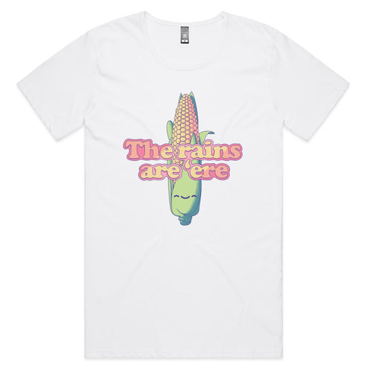 Calm before the Corn - Men's Scoop Tee- Cool Graphic T-Shirts- Retro T-Shirts - Nostalgia Threads