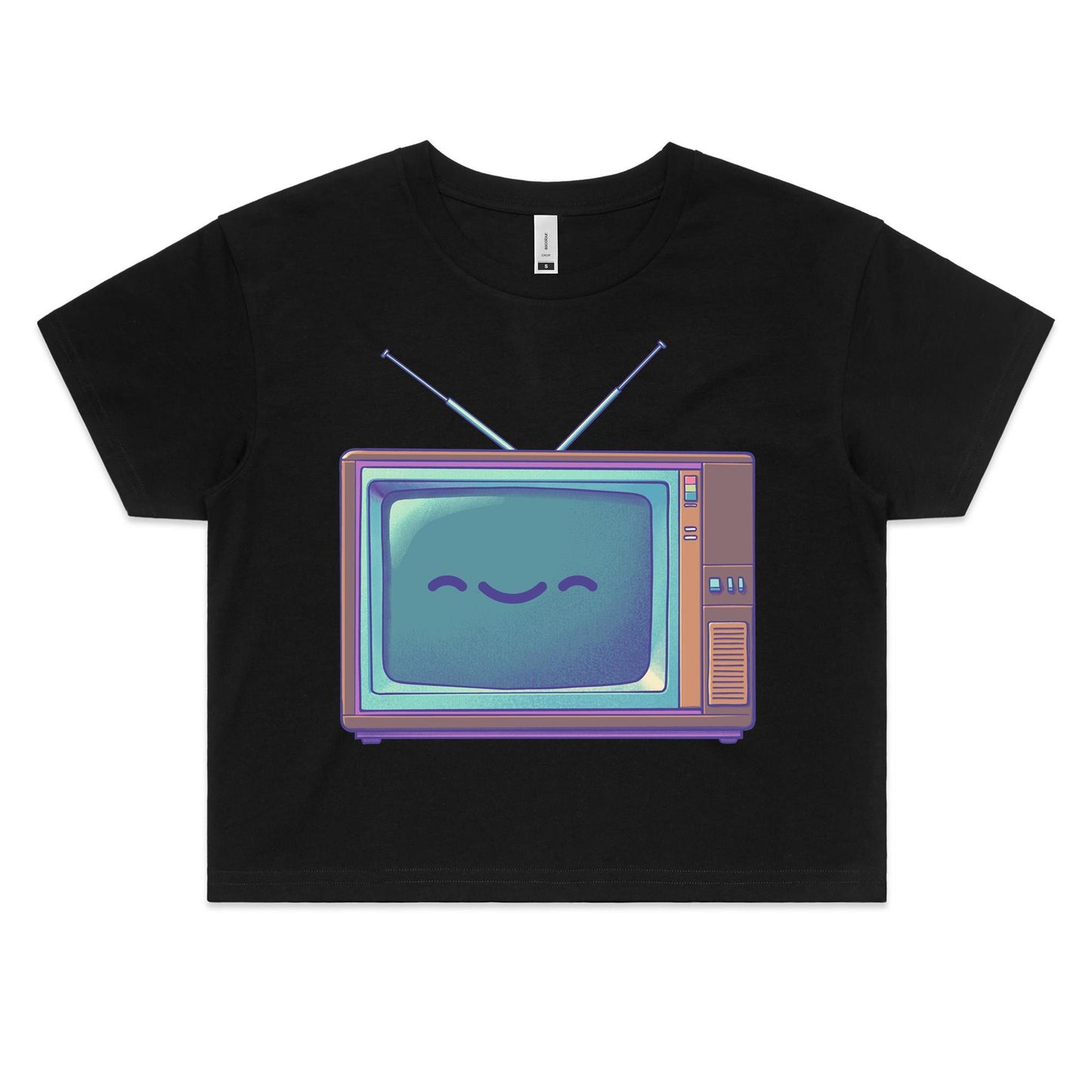 Screen Better Days - Women's Crop Tee