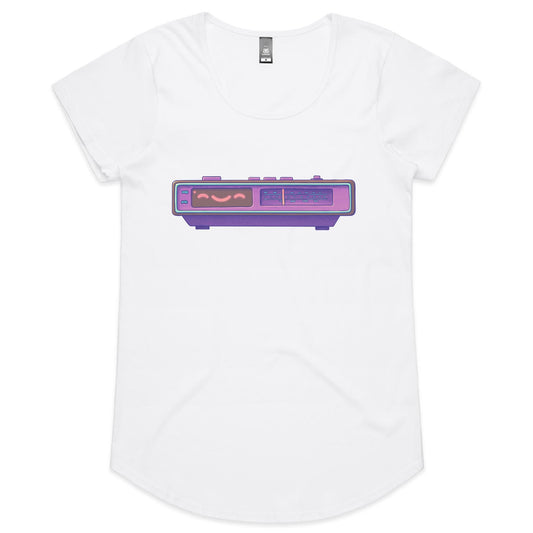 Sleep Calm & Carry On - Women's Scoop Tee- Cool Graphic T-Shirts- Retro T-Shirts - Nostalgia Threads