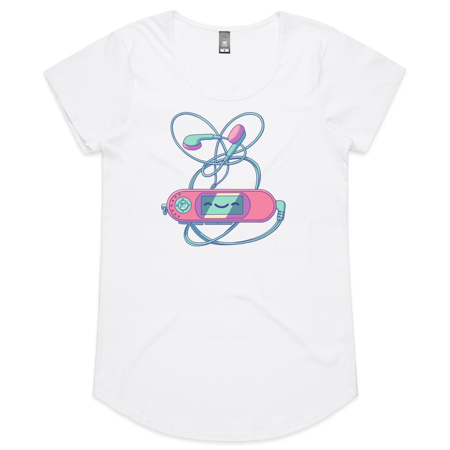 Mp3 & Easy - Women's Scoop Tee