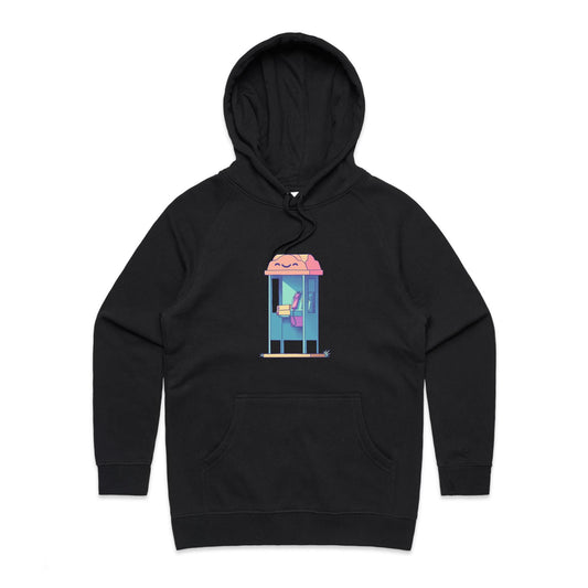 The Twilight Phone - Women's Hoodie- Cool Graphic T-Shirts- Retro T-Shirts - Nostalgia Threads