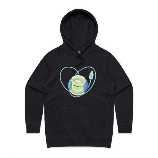 Gouda for Productivity - Women's Hoodie- Cool Graphic T-Shirts- Retro T-Shirts - Nostalgia Threads