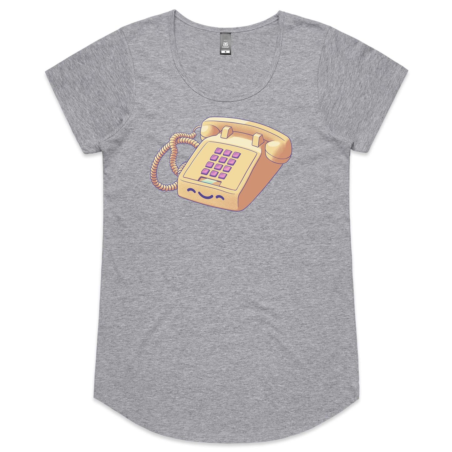 Ringing Home the Bacon - Womens Scoop Tee- Cool Graphic T-Shirts- Retro T-Shirts - Nostalgia Threads