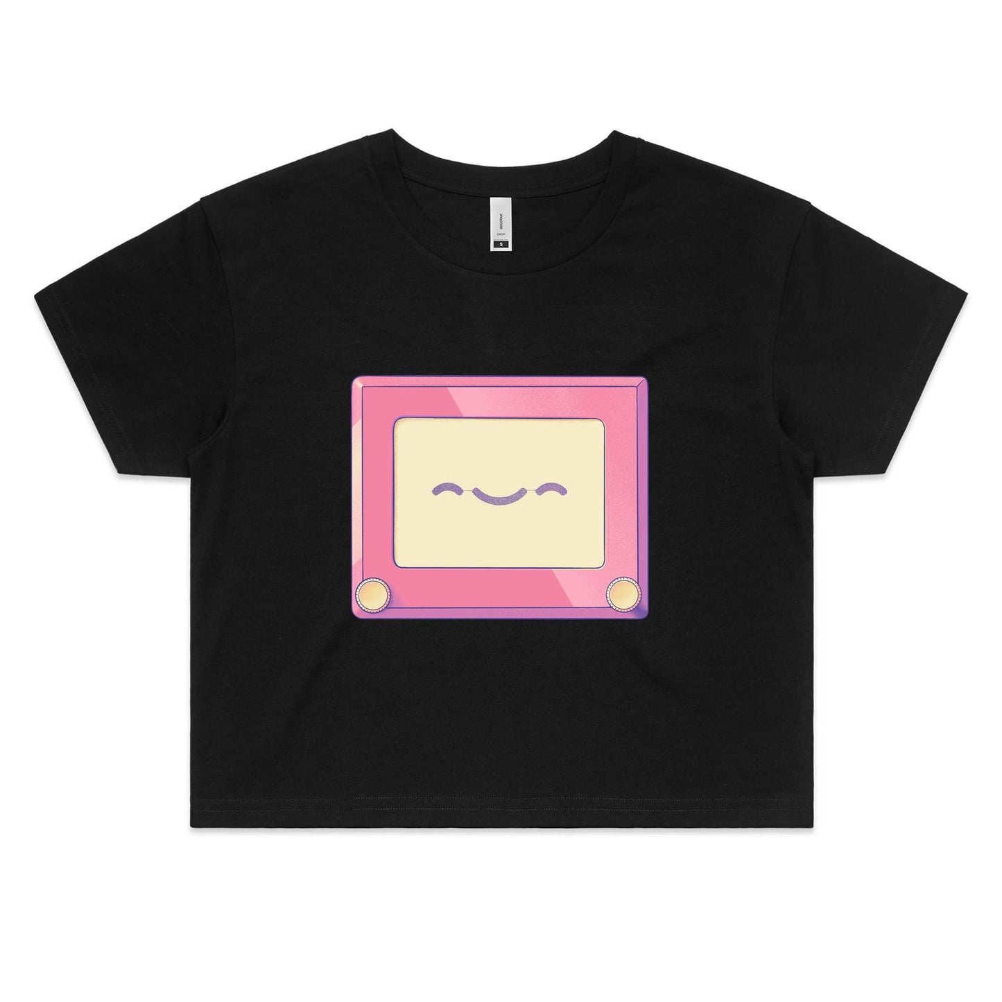 The Home Sketch - Women's Crop Tee