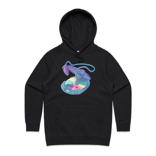 Going for a Disc Walk - Women's Hoodie- Cool Graphic T-Shirts- Retro T-Shirts - Nostalgia Threads