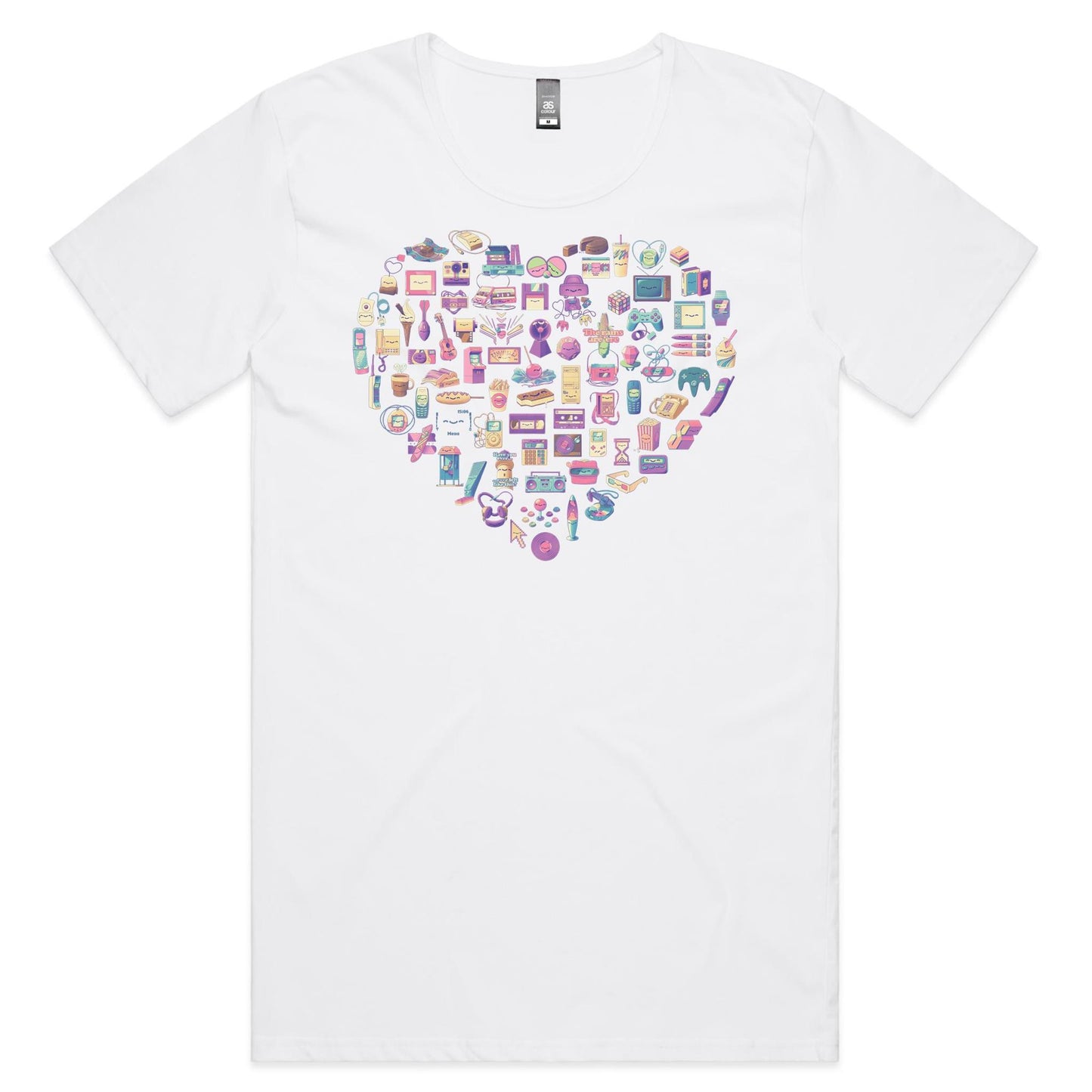 Art Shaped Box - Men's Scoop Tee