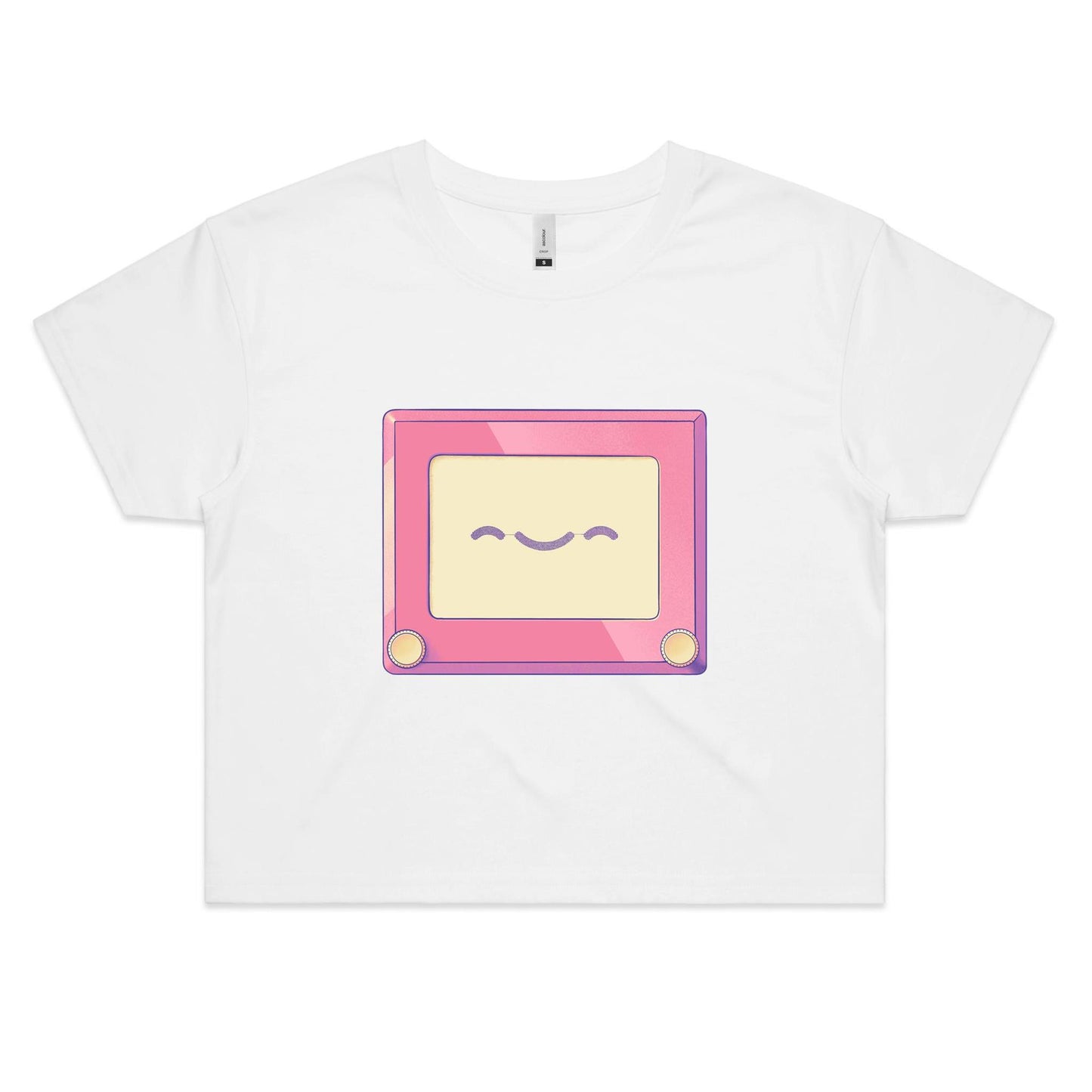 The Home Sketch - Women's Crop Tee