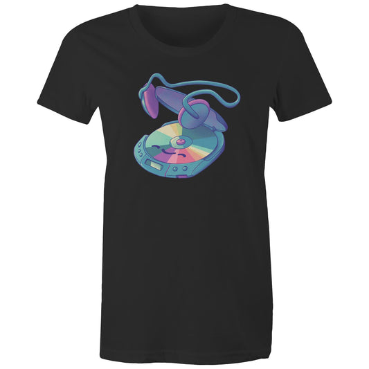 Going for a Disc Walk - Women's Organic Tee- Cool Graphic T-Shirts- Retro T-Shirts - Nostalgia Threads