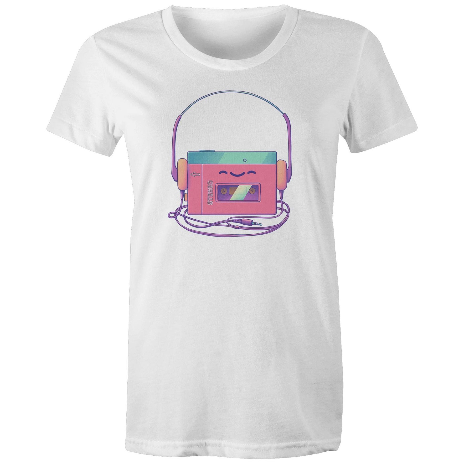 Walk it up to Experience - Women's Organic Tee- Cool Graphic T-Shirts- Retro T-Shirts - Nostalgia Threads