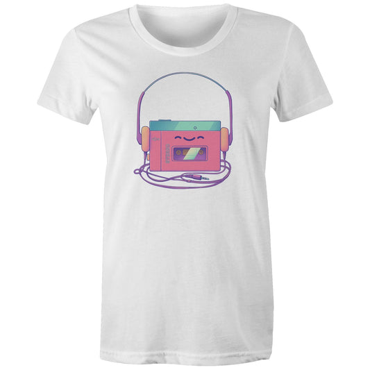 Walk it up to Experience - Women's Organic Tee- Cool Graphic T-Shirts- Retro T-Shirts - Nostalgia Threads