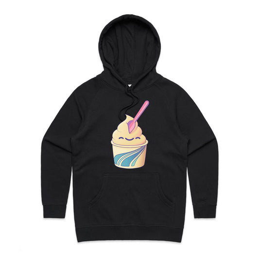 The Swirl Next Door - Women's Hoodie- Cool Graphic T-Shirts- Retro T-Shirts - Nostalgia Threads