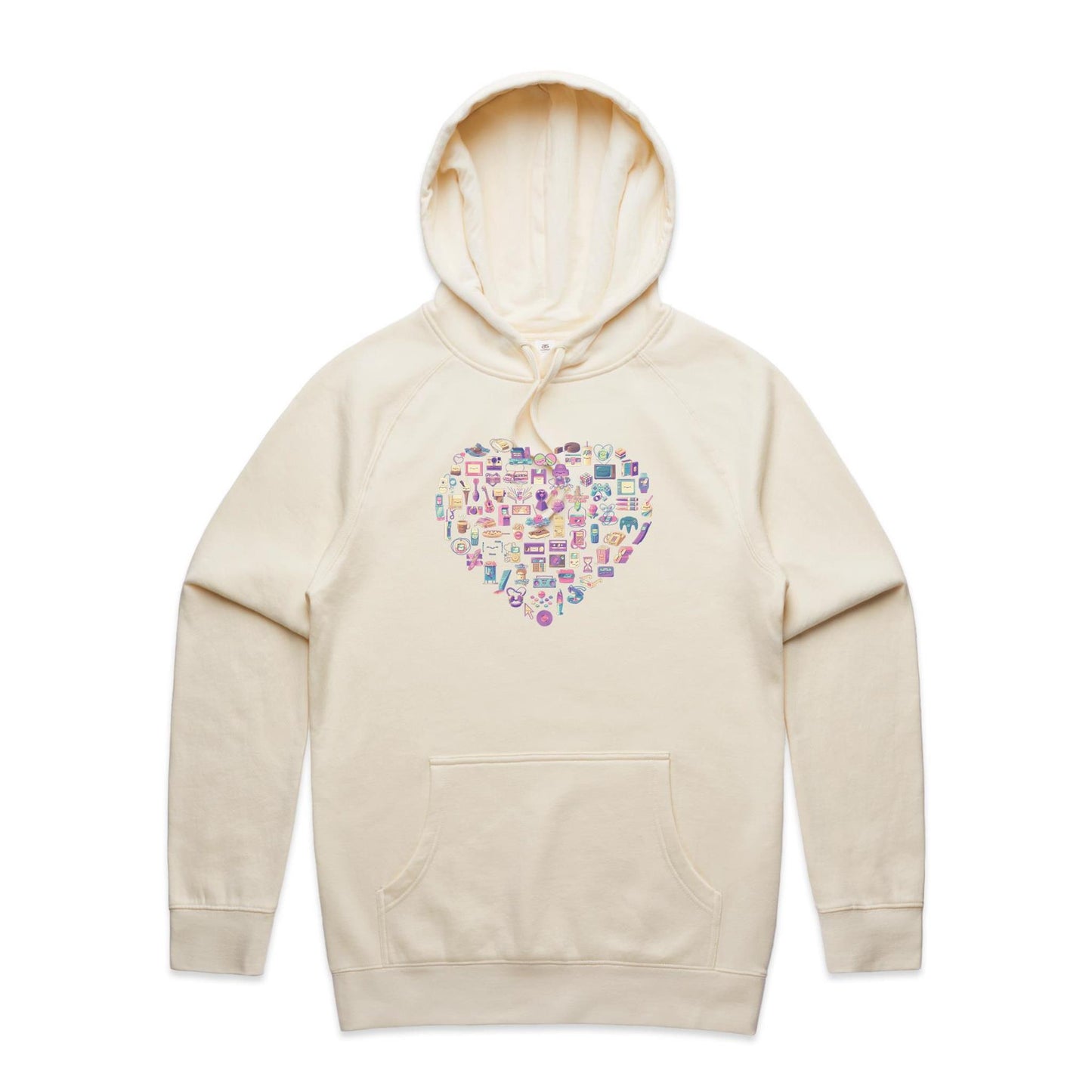 Art Shaped Box - Unisex Hoodie- Cool Graphic T-Shirts- Retro T-Shirts - Nostalgia Threads