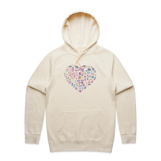 Art Shaped Box - Unisex Hoodie- Cool Graphic T-Shirts- Retro T-Shirts - Nostalgia Threads
