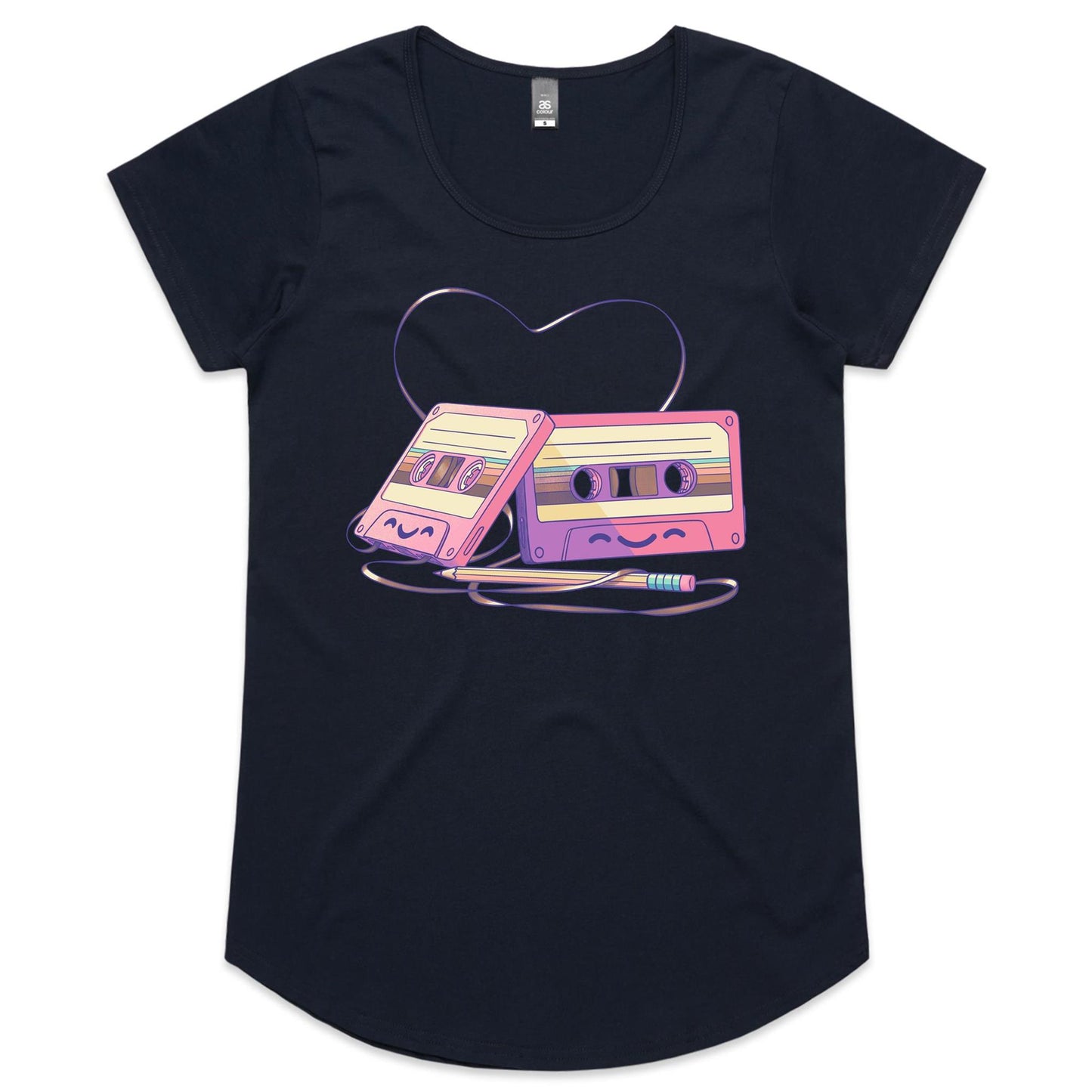 The Tape of Things to Come - Women's Scoop Tee