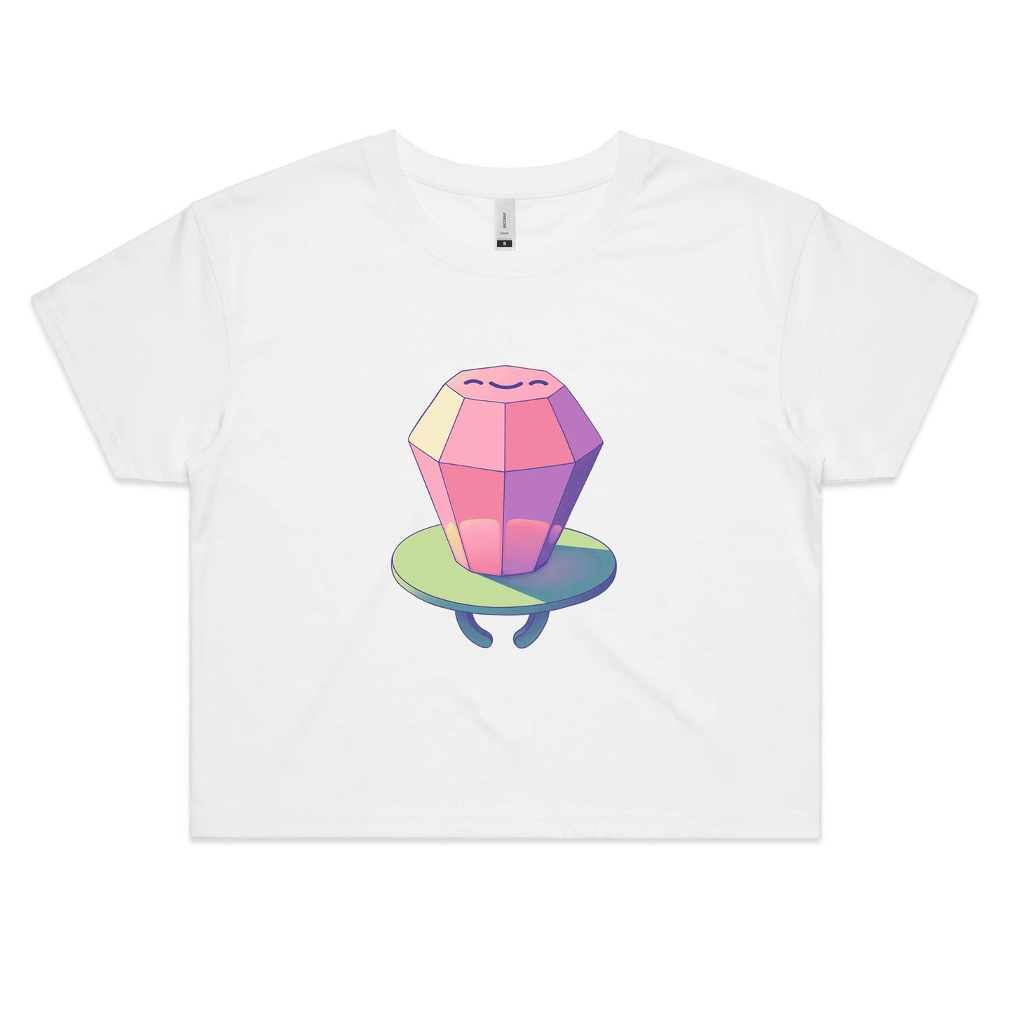 Ring it On - Women's Crop Tee