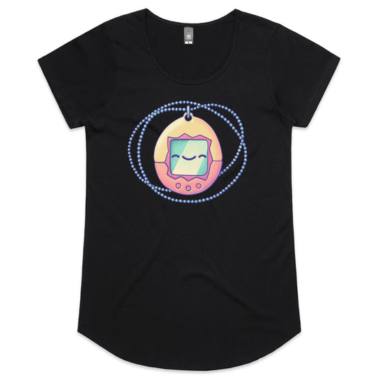 Paws for Attention - Women's Scoop Tee- Cool Graphic T-Shirts- Retro T-Shirts - Nostalgia Threads