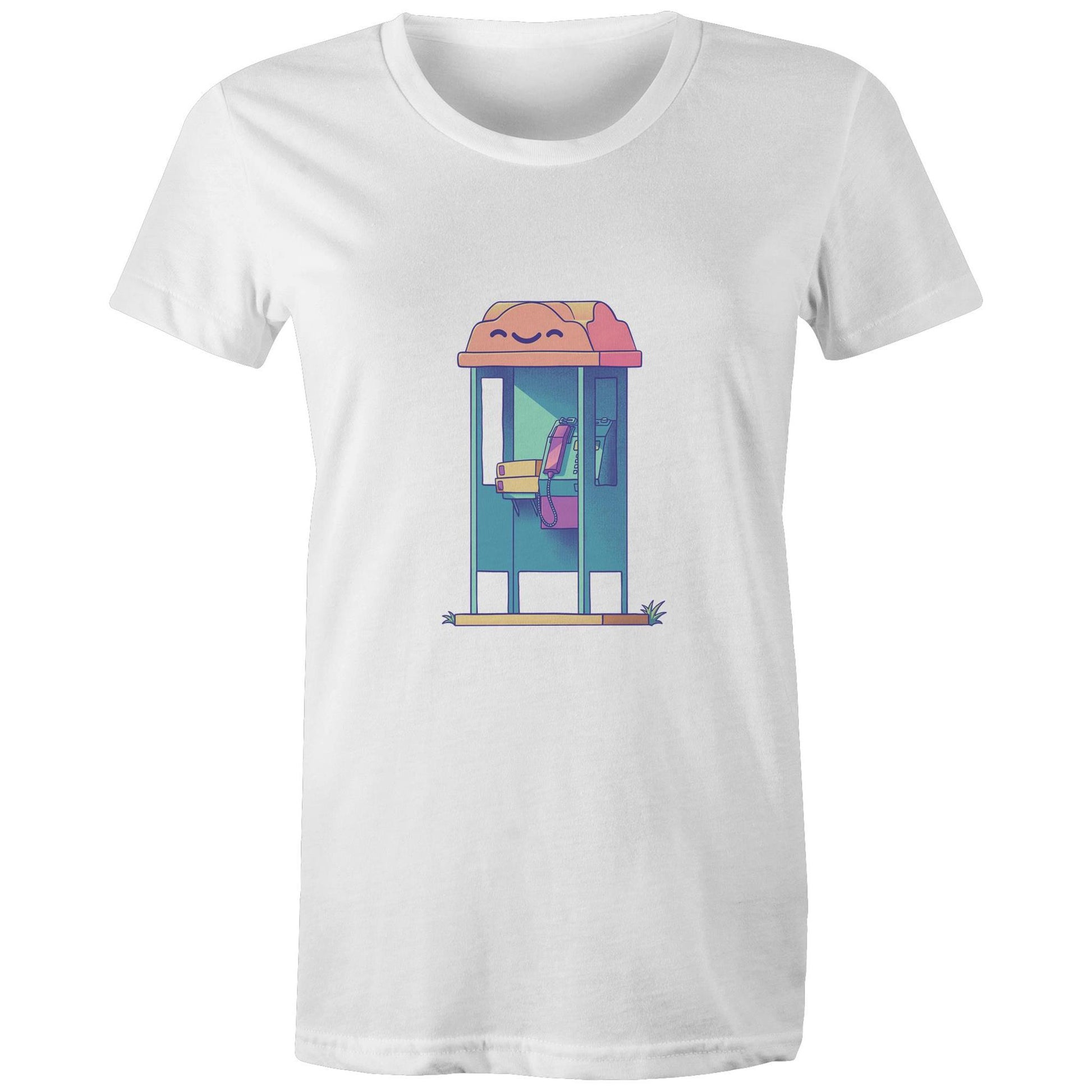 The Twilight Phone - Women's Tee- Cool Graphic T-Shirts- Retro T-Shirts - Nostalgia Threads