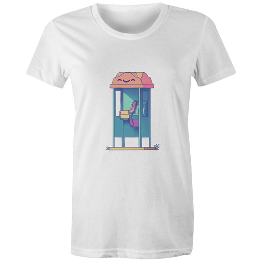 The Twilight Phone - Women's Tee- Cool Graphic T-Shirts- Retro T-Shirts - Nostalgia Threads
