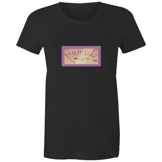 Sonic Relief - Women's Organic Tee- Cool Graphic T-Shirts- Retro T-Shirts - Nostalgia Threads