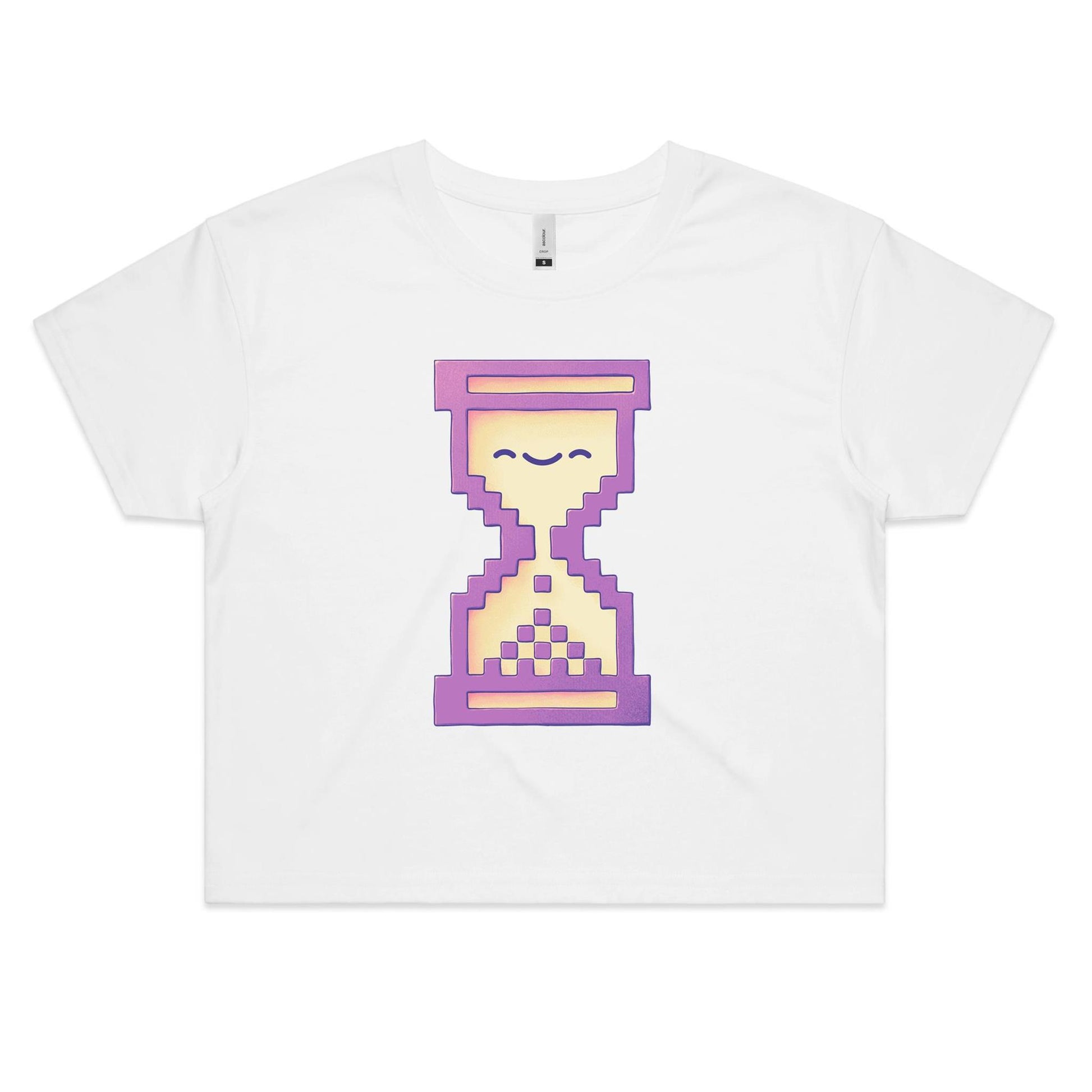 Patience Makes the Heart Grow Fonder - Women's Crop Tee- Cool Graphic T-Shirts- Retro T-Shirts - Nostalgia Threads