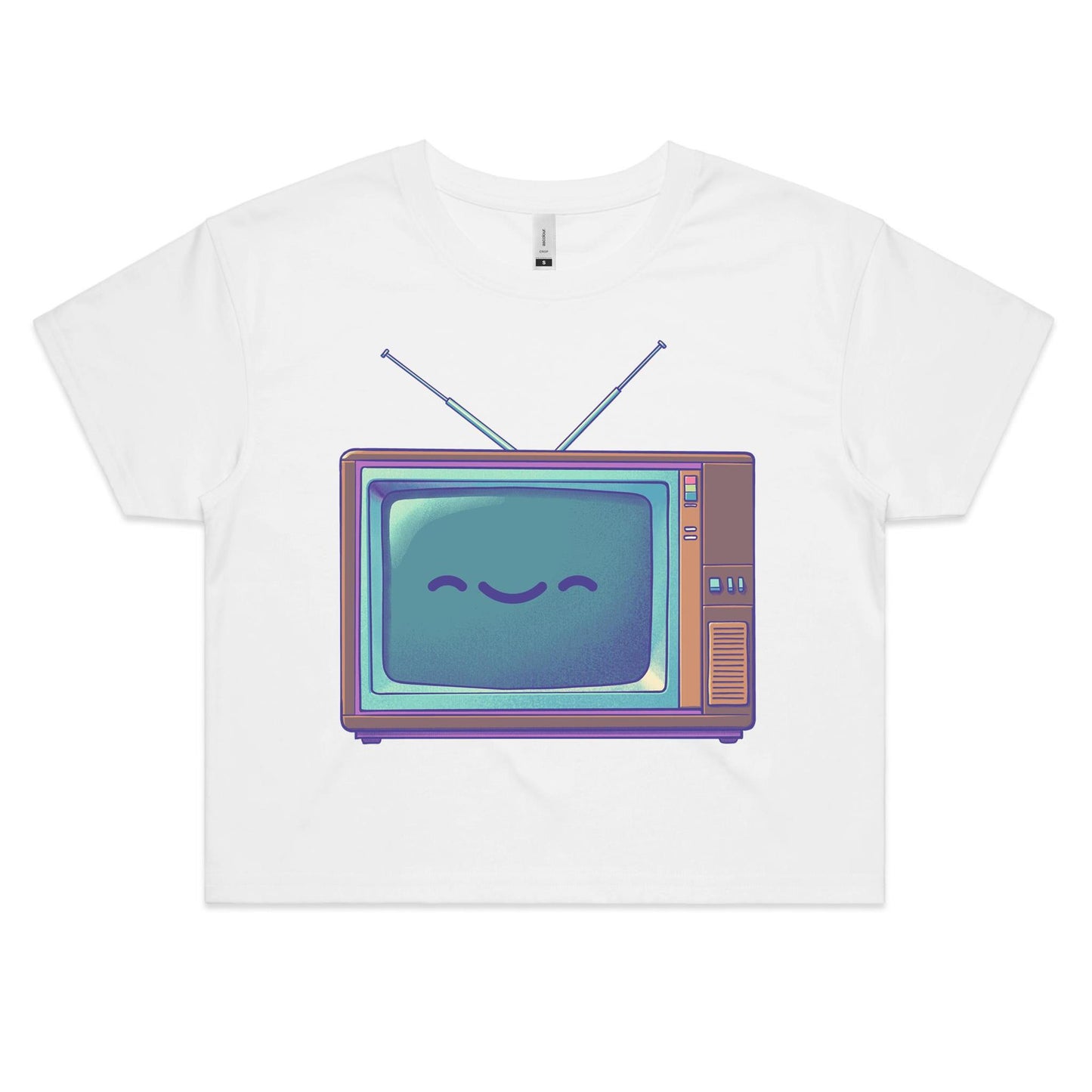 Screen Better Days - Women's Crop Tee