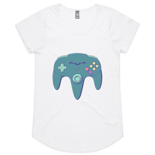 Agree to A & B - Women's Scoop Tee- Cool Graphic T-Shirts- Retro T-Shirts - Nostalgia Threads