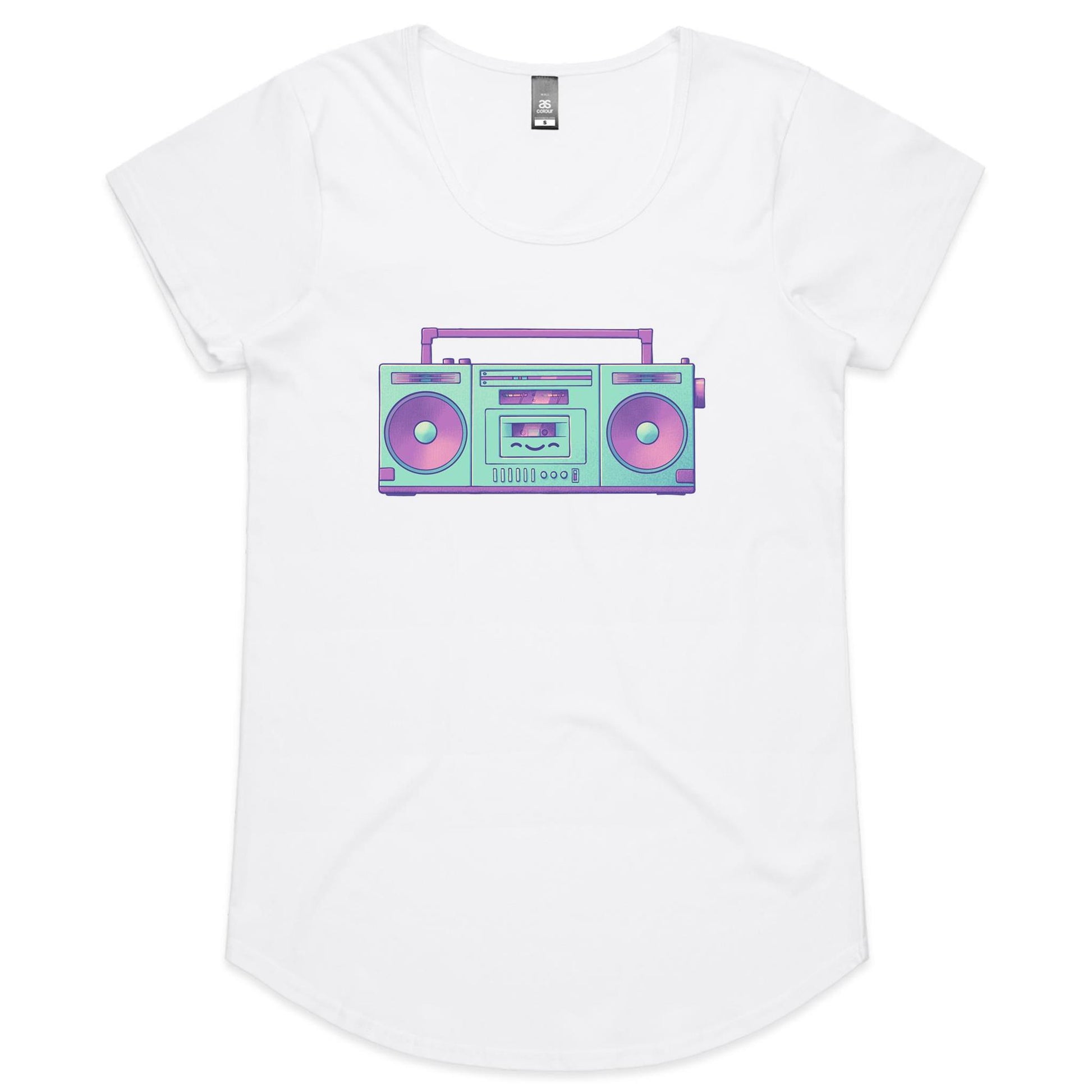 Orlando Boom - Women's Scoop Tee- Cool Graphic T-Shirts- Retro T-Shirts - Nostalgia Threads